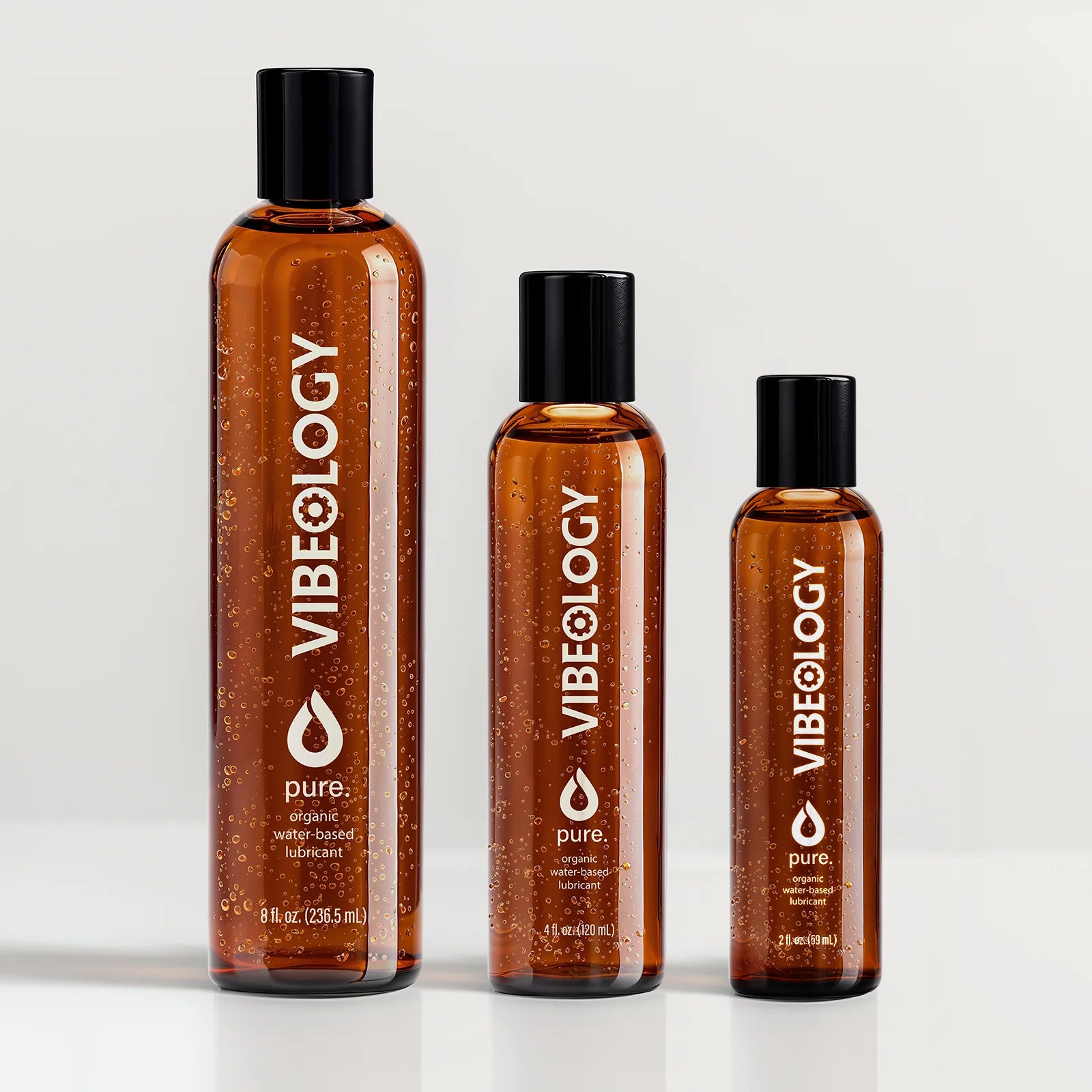 pure organic aloe and water-based personal lubricant