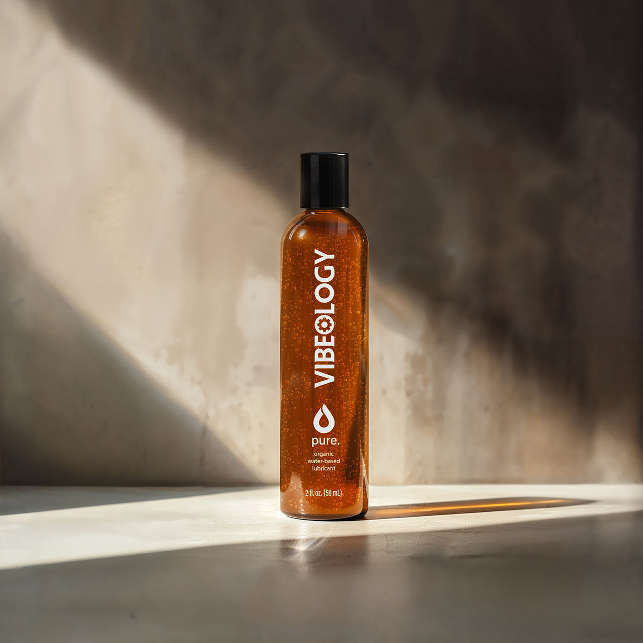 pure organic aloe and water-based personal lubricant