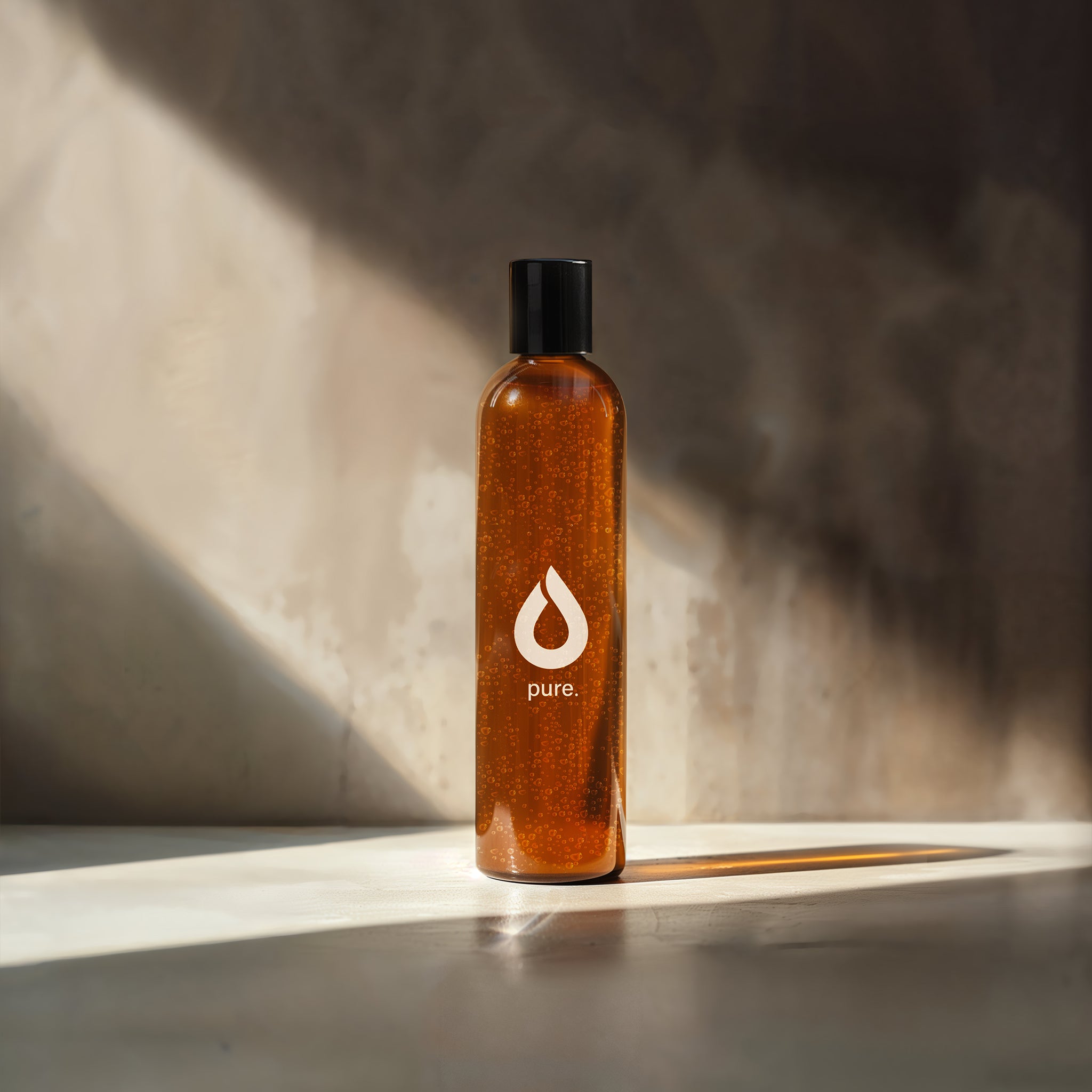 pure organic aloe and water-based personal lubricant