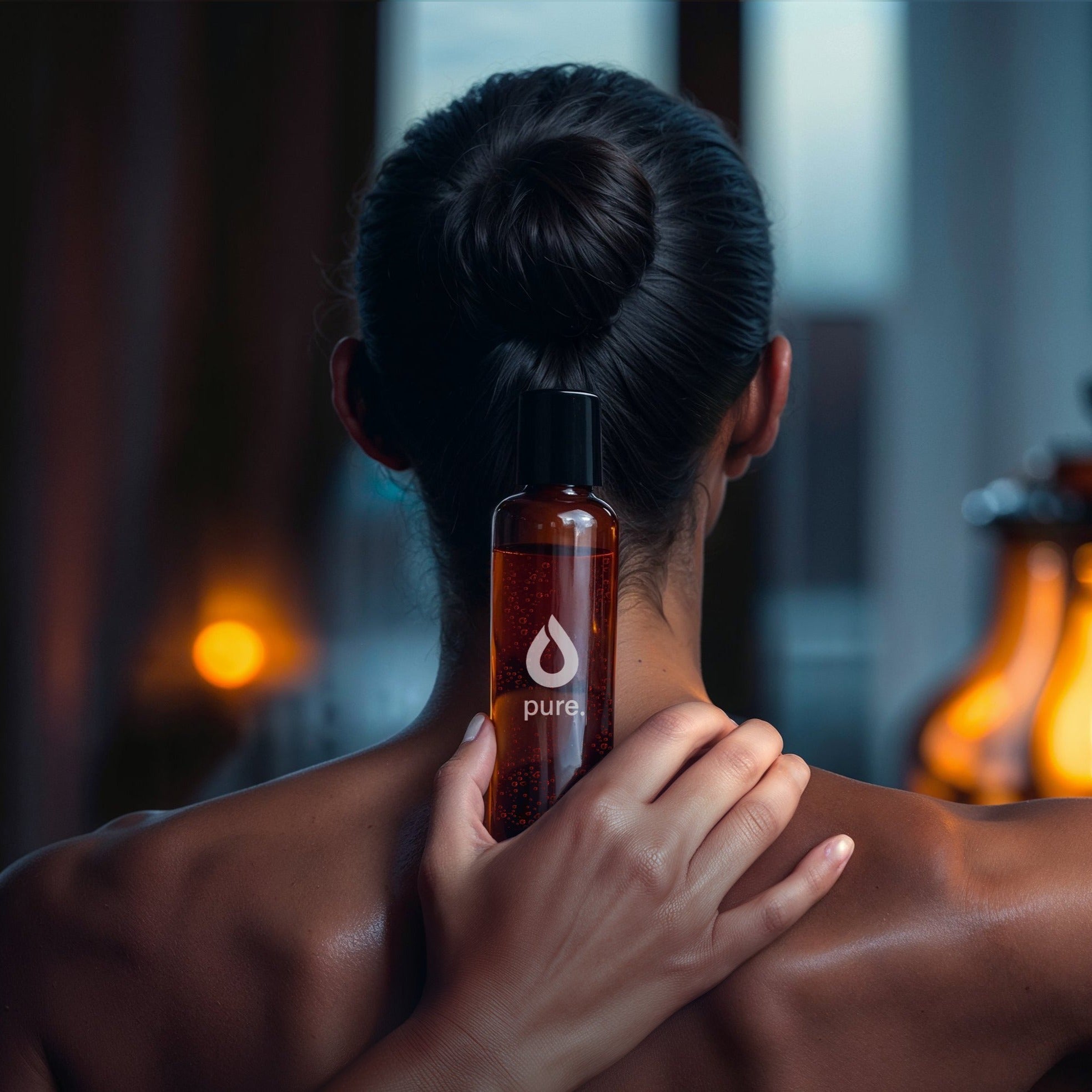 pure organic aloe and water-based personal lubricant