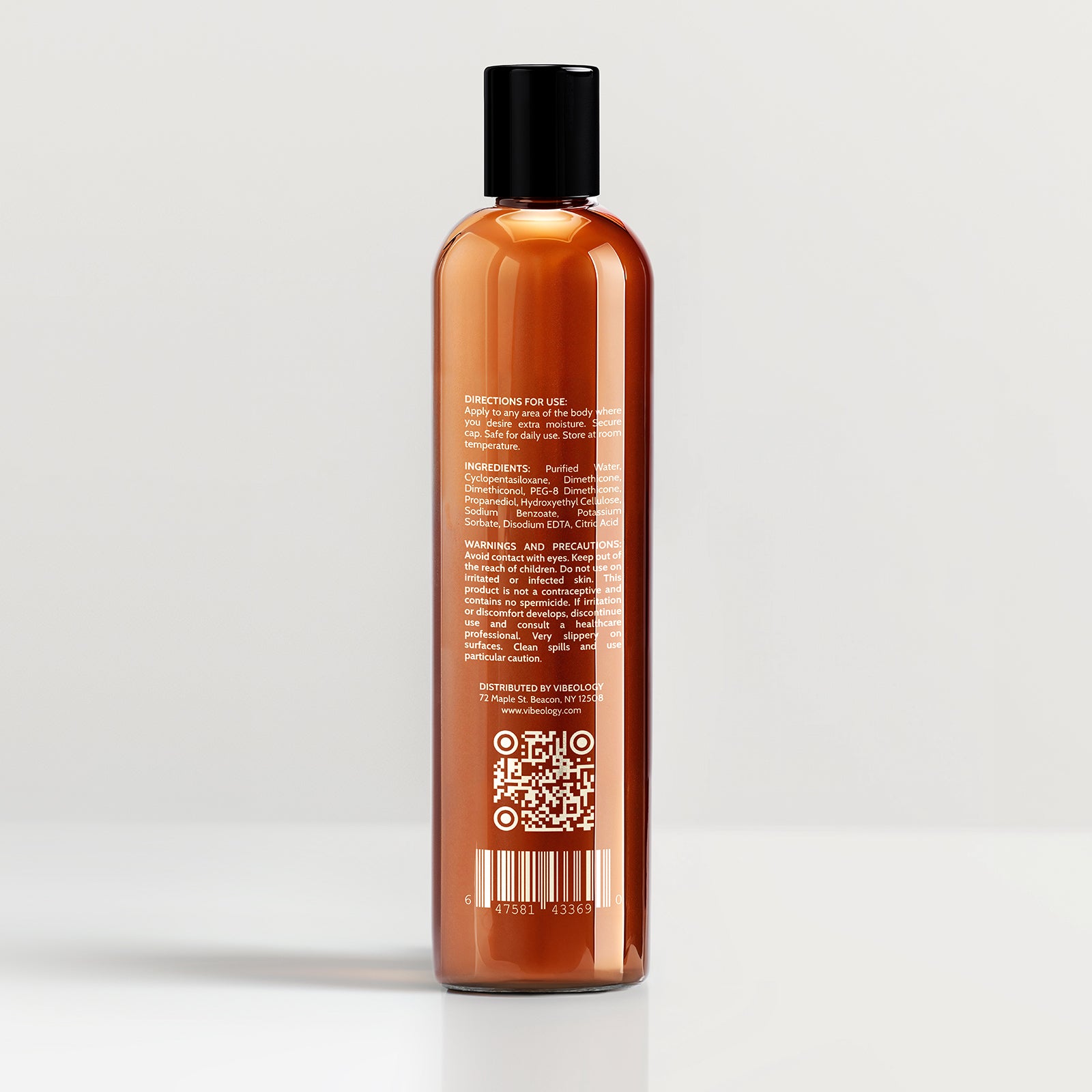 blend hybrid lubricant purified water & silicone blend